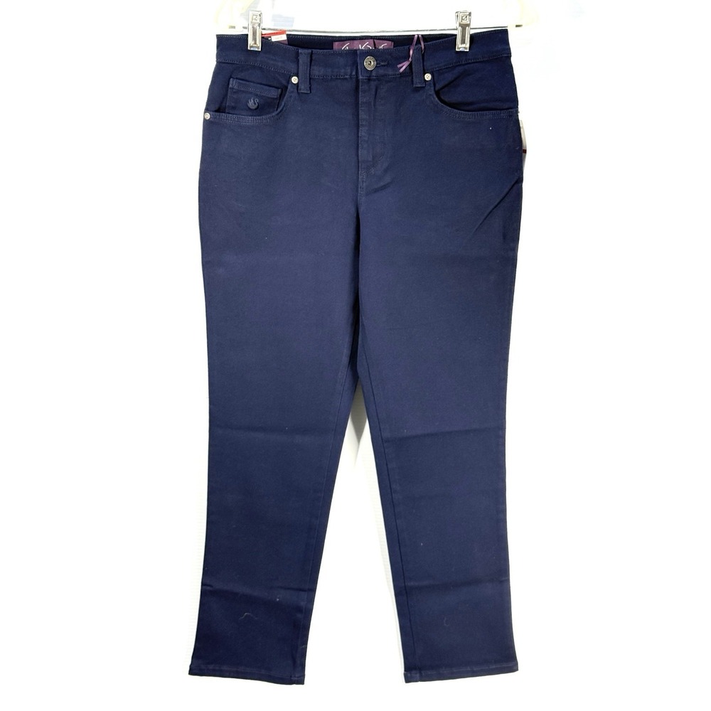Brand New Gloria Vanderbilt Amanda Jeans Size 8 Classic Fit Midnight Affair Blue